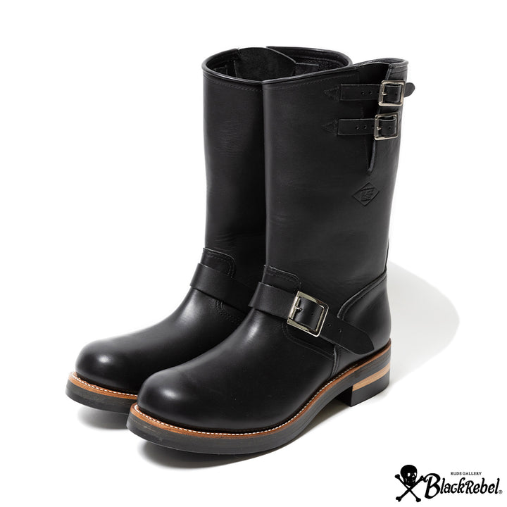 LEATHER ENGINEER BOOTS
