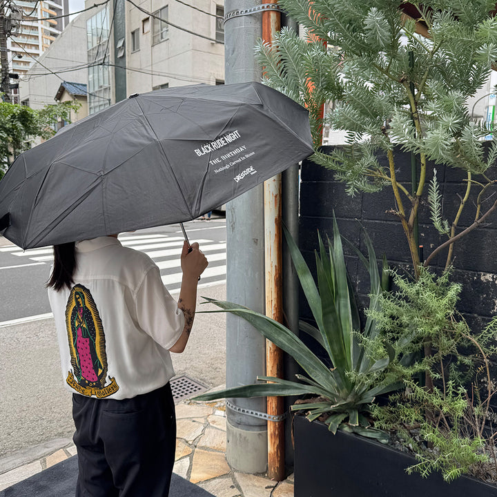 BLACK RUDE NIGHT UMBRELLA