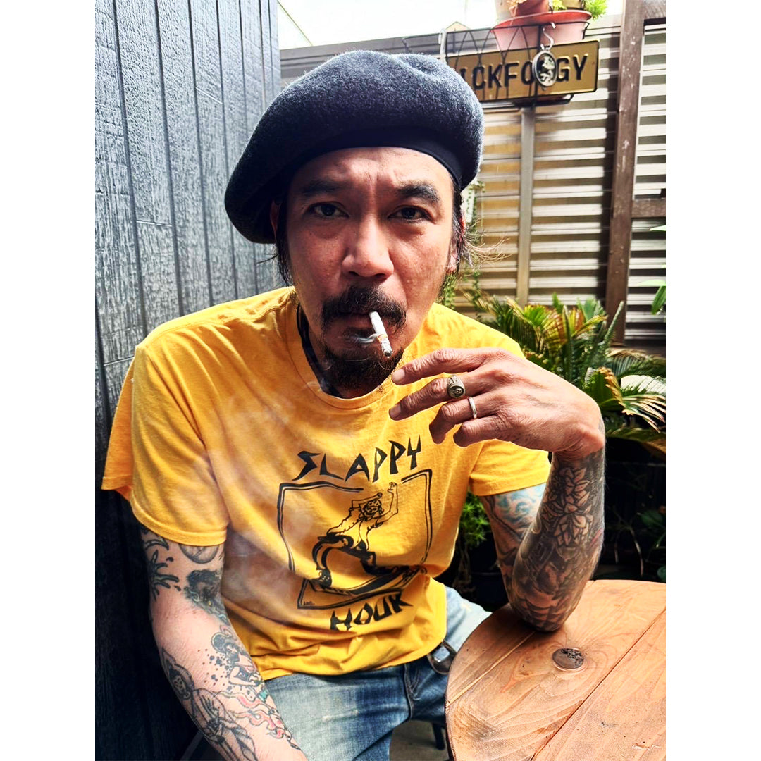 RUDE GALLERY Basic Linen Beret ベレー帽 OLEDICKFOGGY×RUDE GALLERY COLLABORATION WOOL BERET – RUDE GALLERY