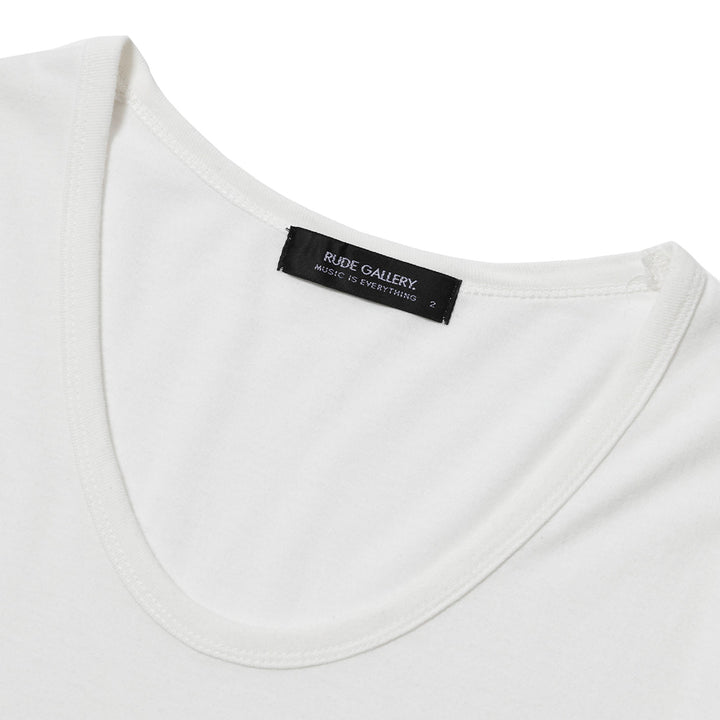 U NECK TEE