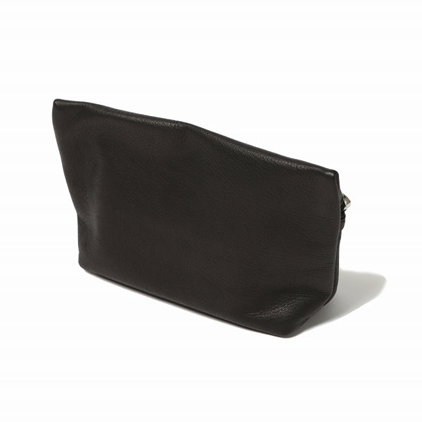 LEATHER MAKE UP POUCH