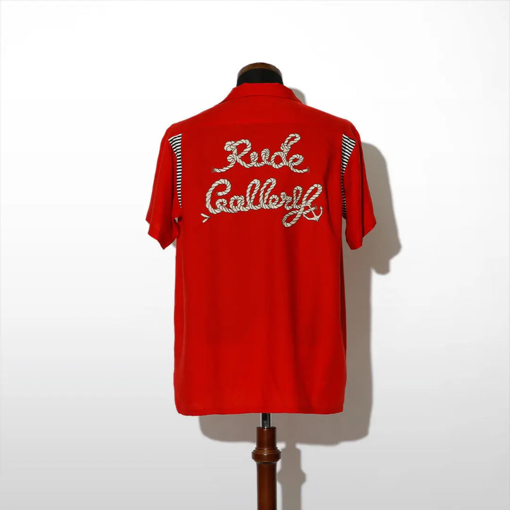 ROPE LOGO BOWLING SHIRT – RUDE GALLERY OFFICIAL ONLINE SHOP