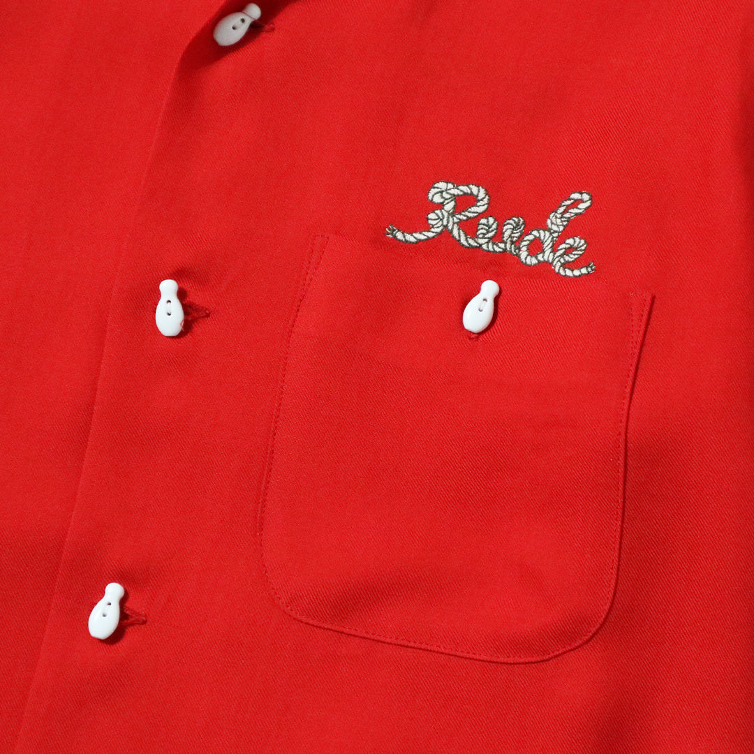 ROPE LOGO BOWLING SHIRT