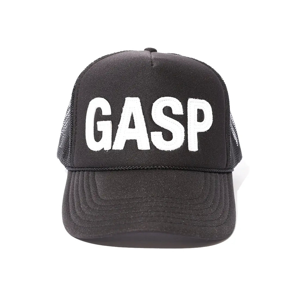 LEATHER GASP MESH CAP - Collaboration by 上條 淳士 RUDE GALLERY / ルードギャラリー