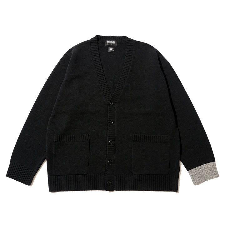 WOOL KNIT CARDIGAN