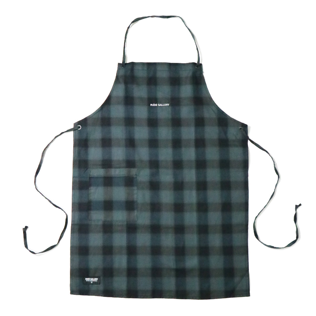 OMBRE CHECK APRON