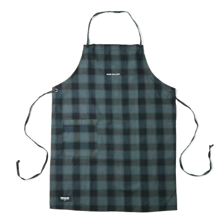 OMBRE CHECK APRON