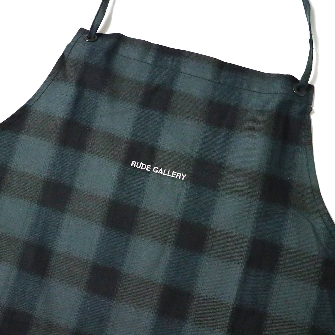 OMBRE CHECK APRON