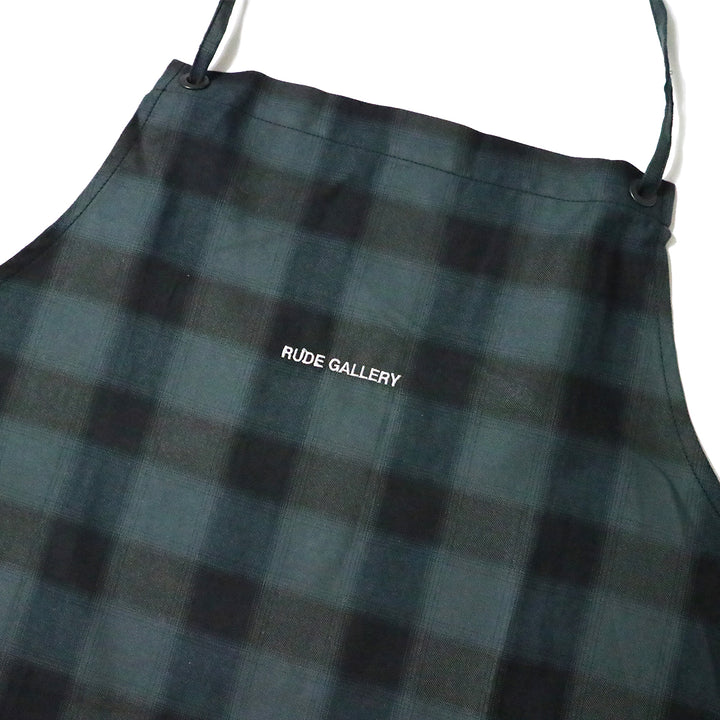 OMBRE CHECK APRON