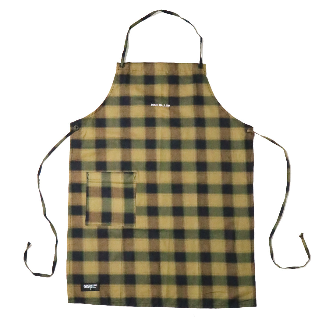 OMBRE CHECK APRON