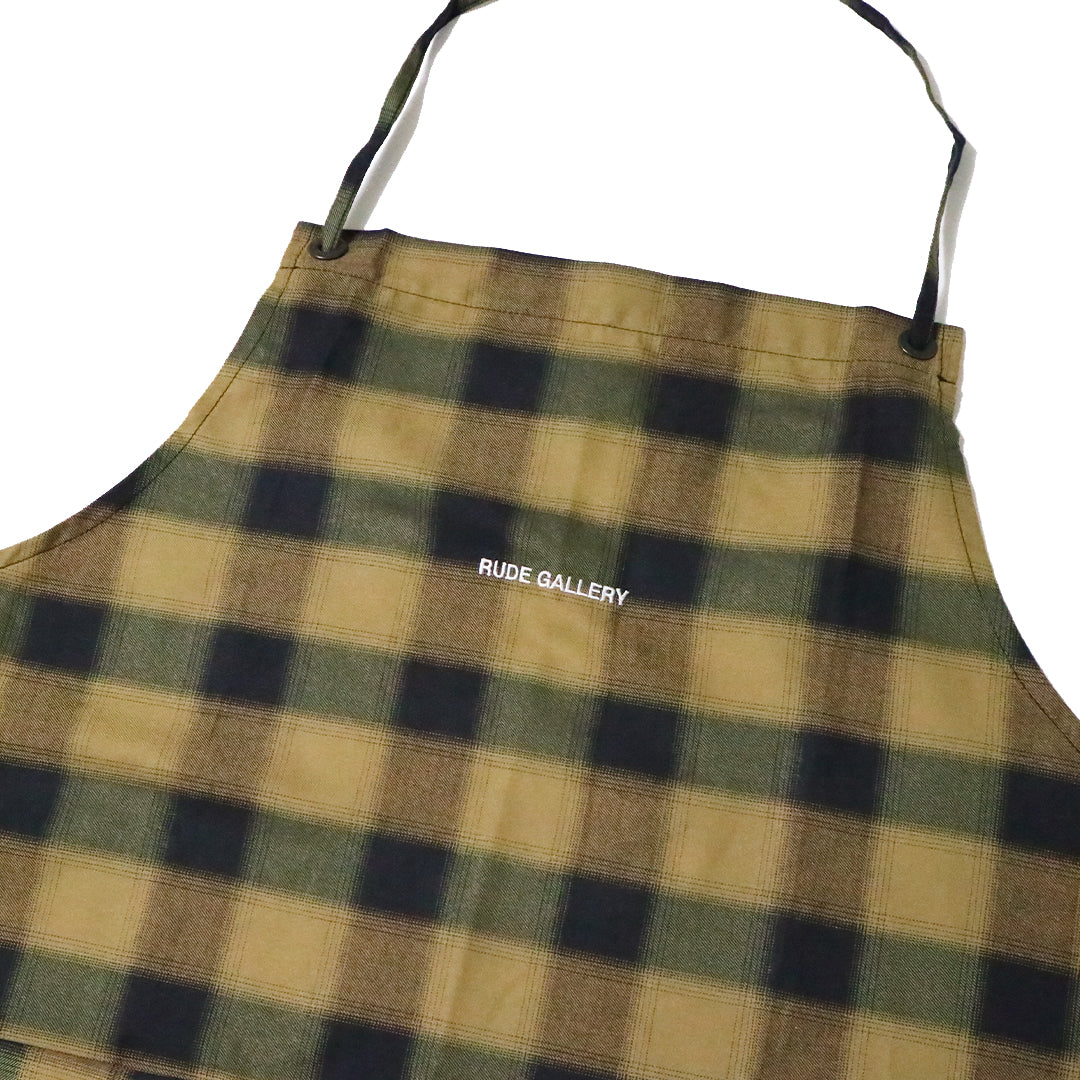 OMBRE CHECK APRON