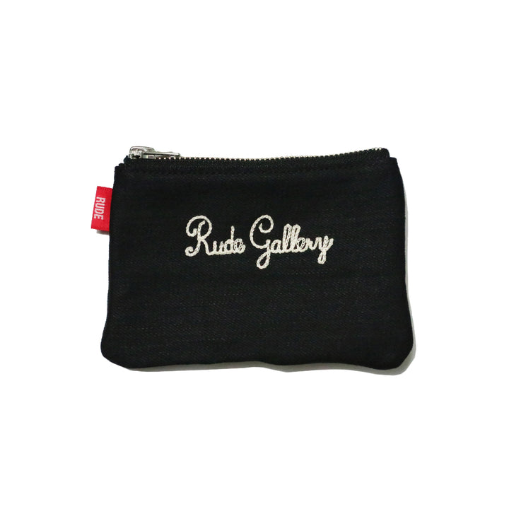 RIGID DENIM POUCH SMALL