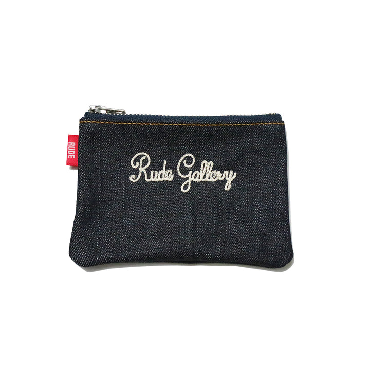 RIGID DENIM POUCH SMALL