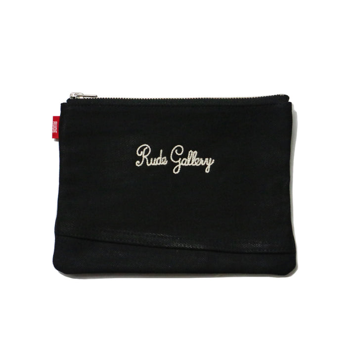 RIGID DENIM POUCH MEDIUM