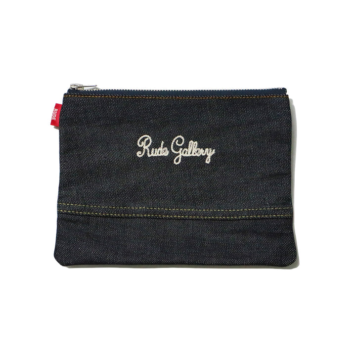 RIGID DENIM POUCH MEDIUM