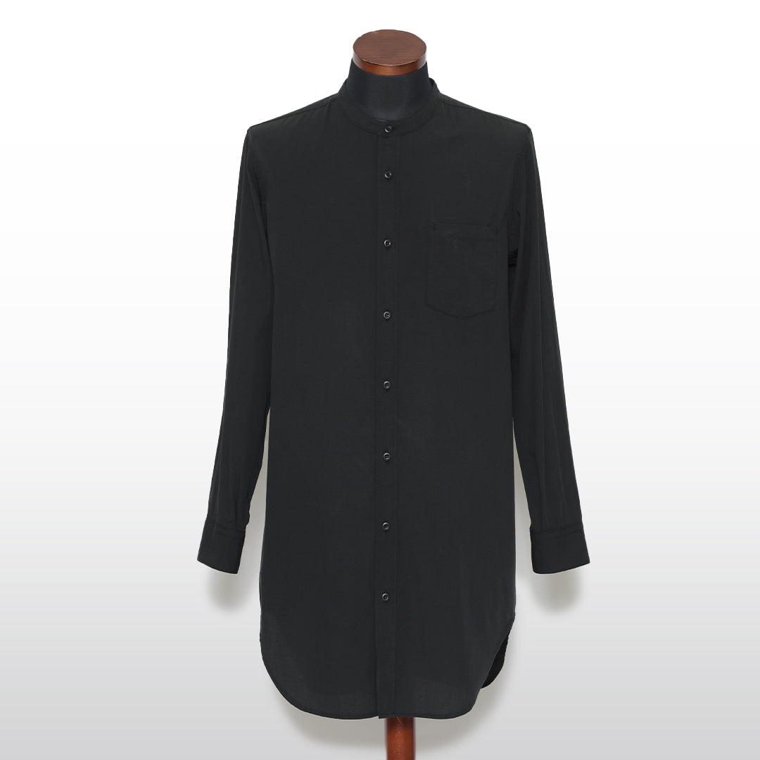 SWITCH BANDCOLLAR LONG SHIRT