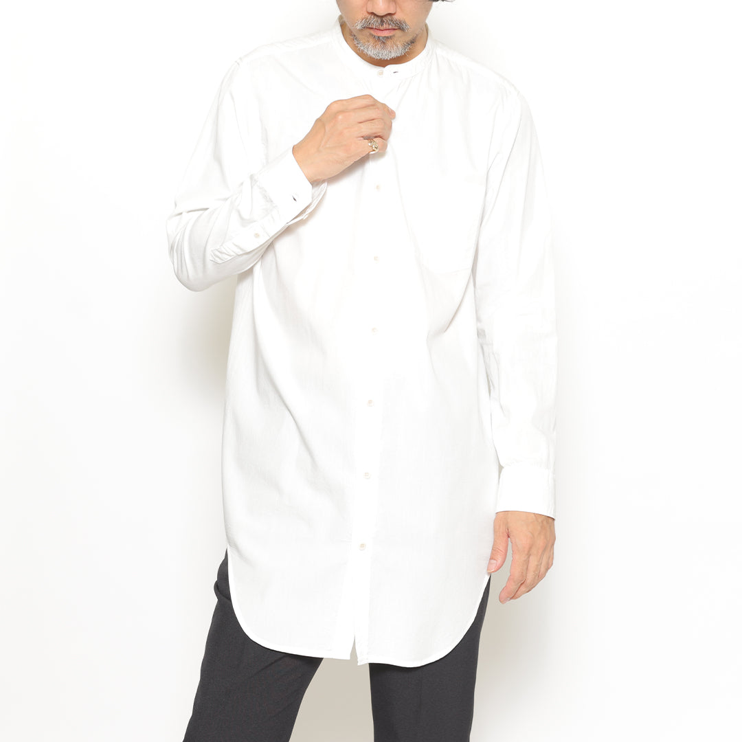 SWITCH BANDCOLLAR LONG SHIRT