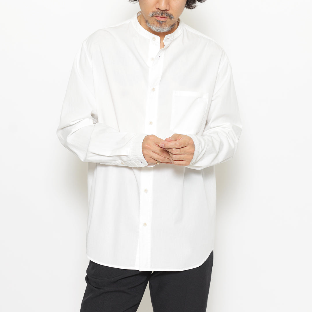 SWITCH BANDCOLLAR SHIRT