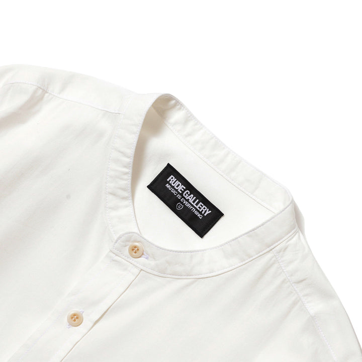 SWITCH BANDCOLLAR SHIRT