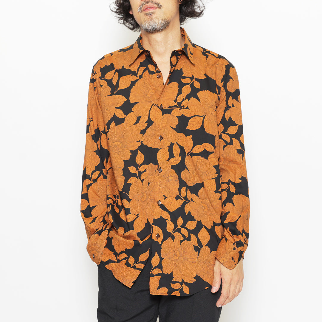 FLOWER LS SHIRT