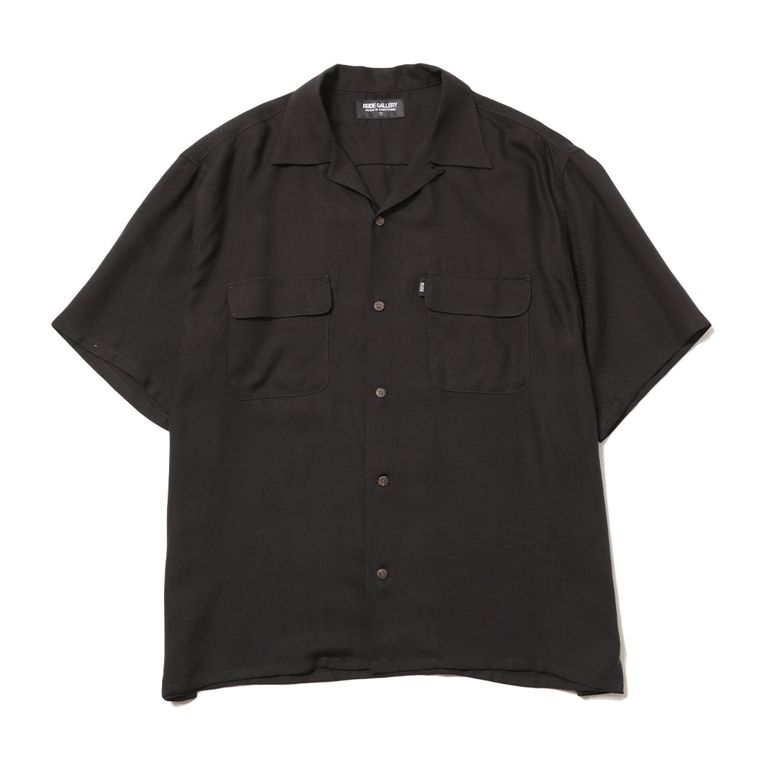 W FLAP OPEN COLLER SHIRT - RUDE GALLERY OFFICIAL ONLINE SHOP