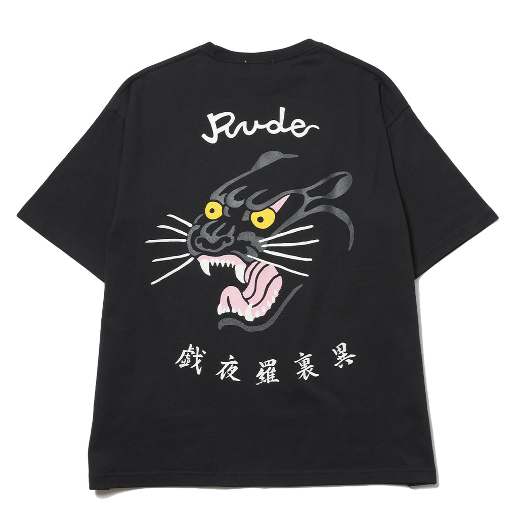 BLACK PANTHER BIG TEE - RUDE GALLERY OFFICIAL ONLINE SHOP