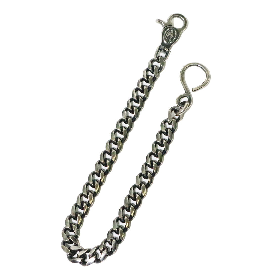 CLASSIC WALLET CHAIN MARIA CLIP BRASS SILVER COATING