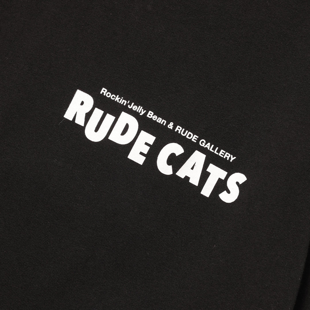 RUDE CATS BIG TEE<ART WORK by Rockin' Jelly Bean>