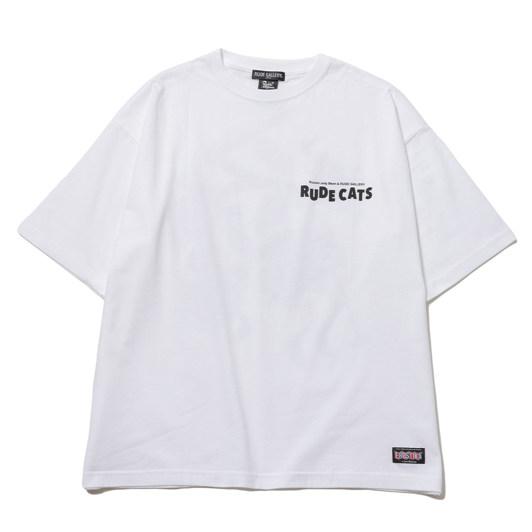 RUDE GALLERY × ロッキンジェリービーン　RUDE CATS シャツ RUDE CATS S/S ALOHA SHIRT ＜ART WORK by Rockin' Jelly Bean