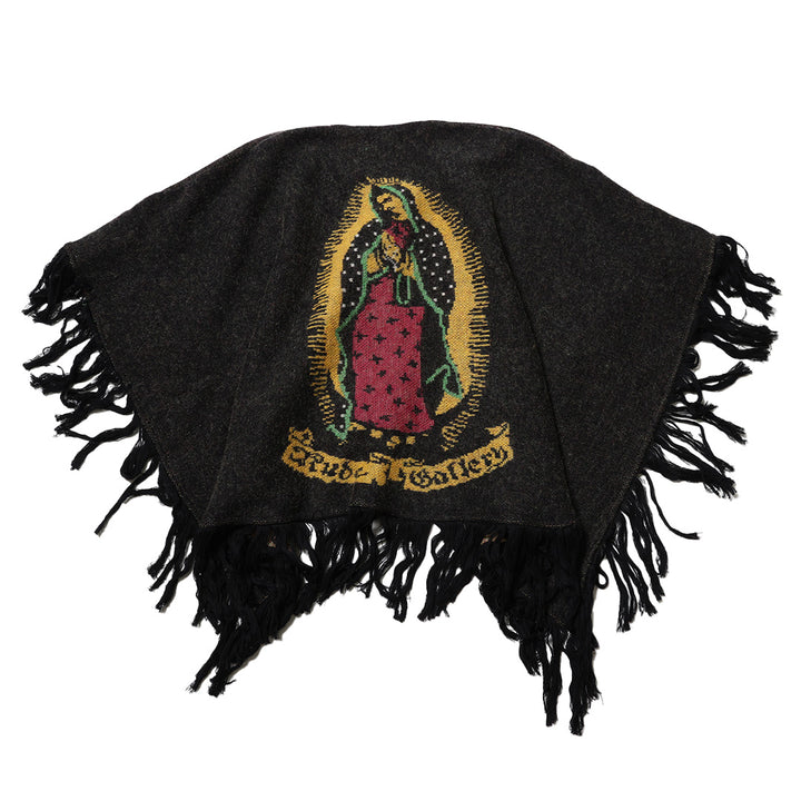 MARIA KNIT PONCHO