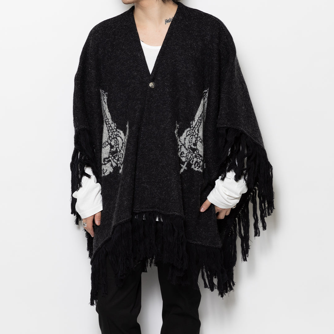 MARIA KNIT PONCHO