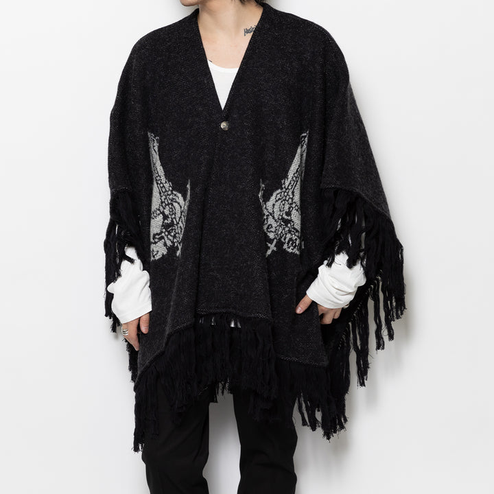 MARIA KNIT PONCHO