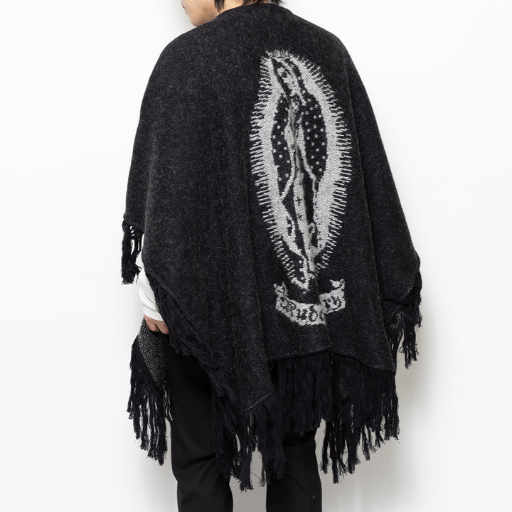 MARIA KNIT PONCHO
