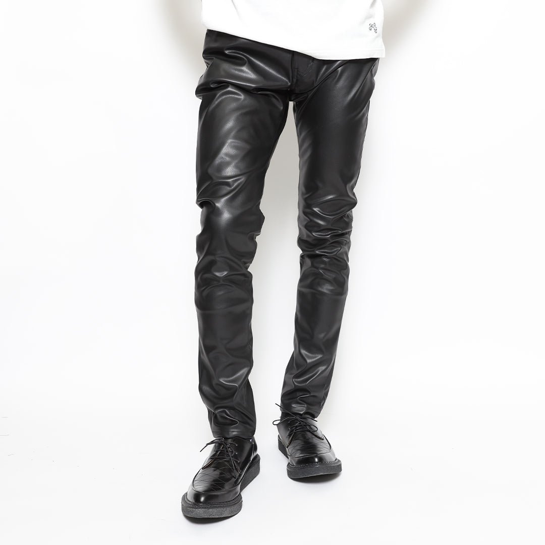 FAKE LEATHER PANTS
