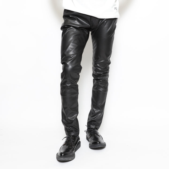 FAKE LEATHER PANTS