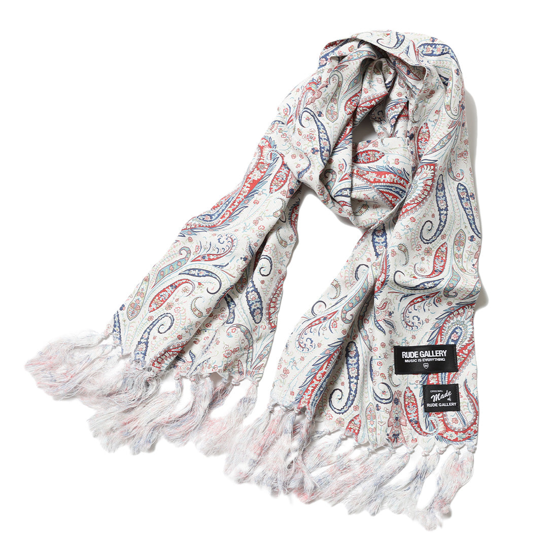 RUDE GALLERY PAISLEY STOLE BLACK×BUR 新品 PAISLEY STOLE – RUDE GALLERY OFFICIAL ONLINE SHOP