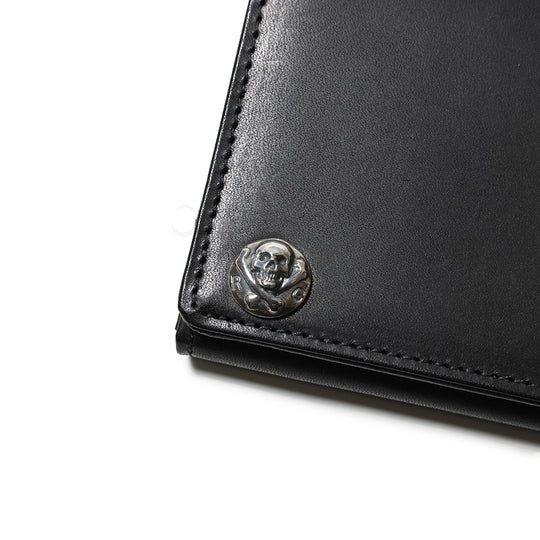 LEATHER LONG WALLET - SKULL – RUDE GALLERY OFFICIAL ONLINE SHOP