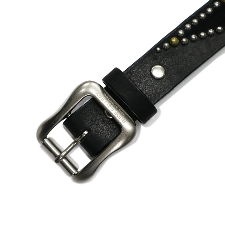 DIA INLAY STUDS BELT