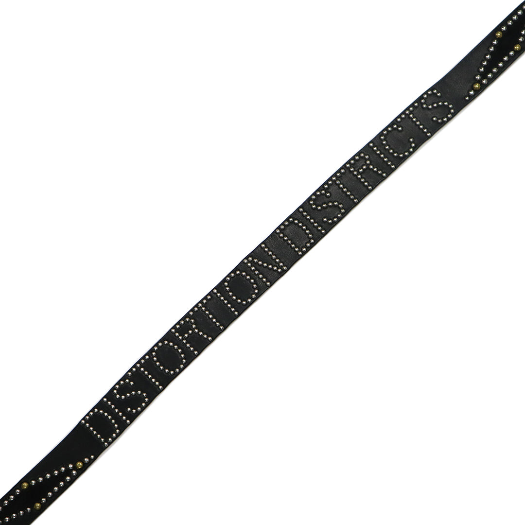 DIA INLAY STUDS BELT