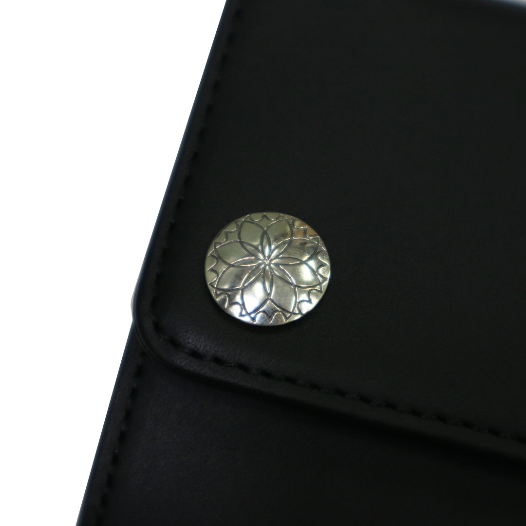 THREE FOLD WALLET - FLORAL