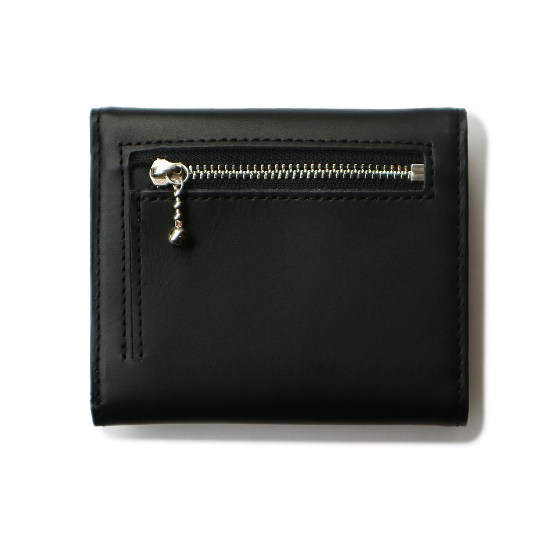 RUDE GALLERY 三つ折り財布 レザー ブラック THREE FOLD WALLET - MARIA – RUDE GALLERY OFFICIAL ONLINE SHOP