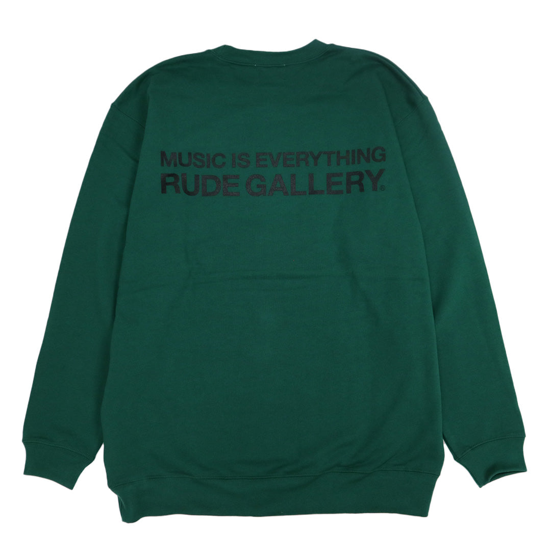 BLACK CAT BIG CREW SWEAT