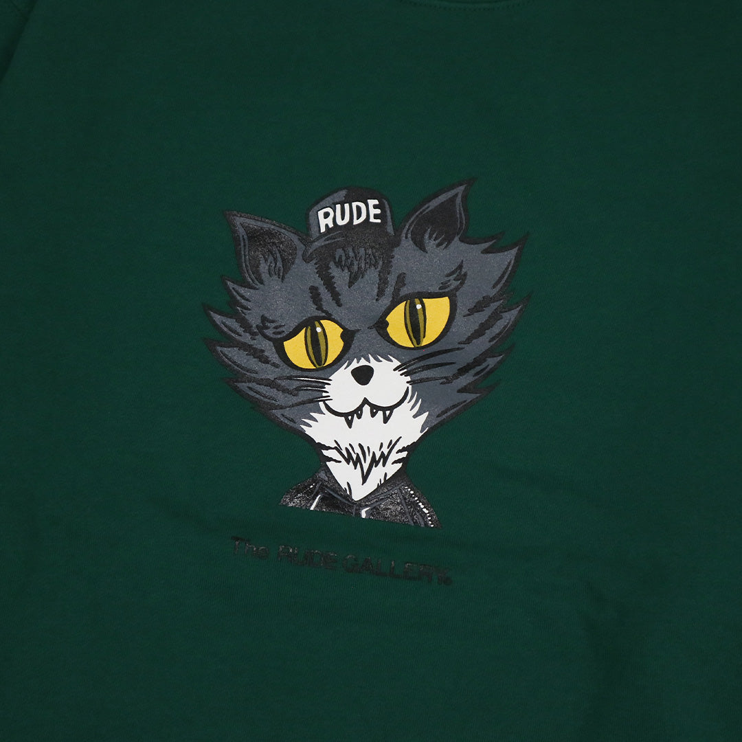 BLACK CAT BIG CREW SWEAT