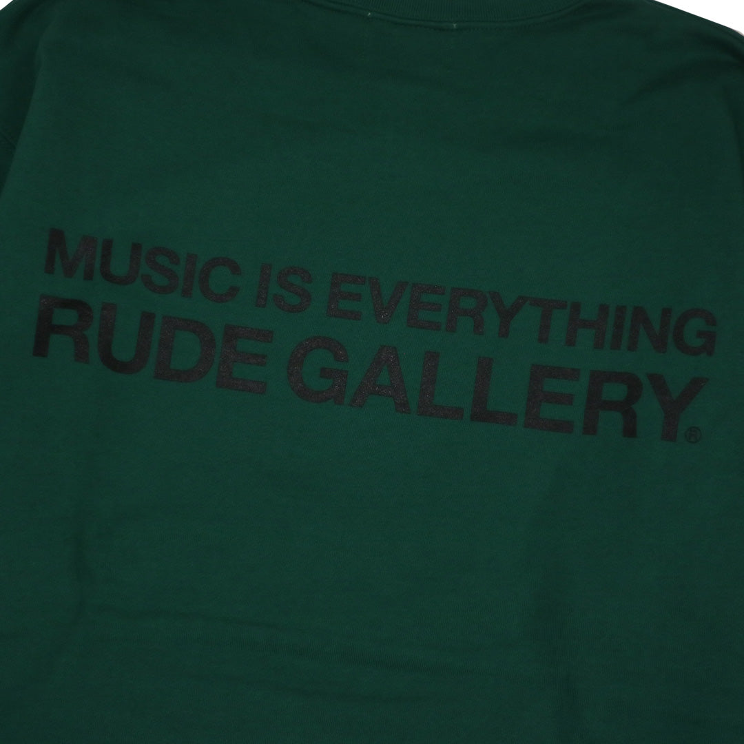 BLACK CAT BIG CREW SWEAT