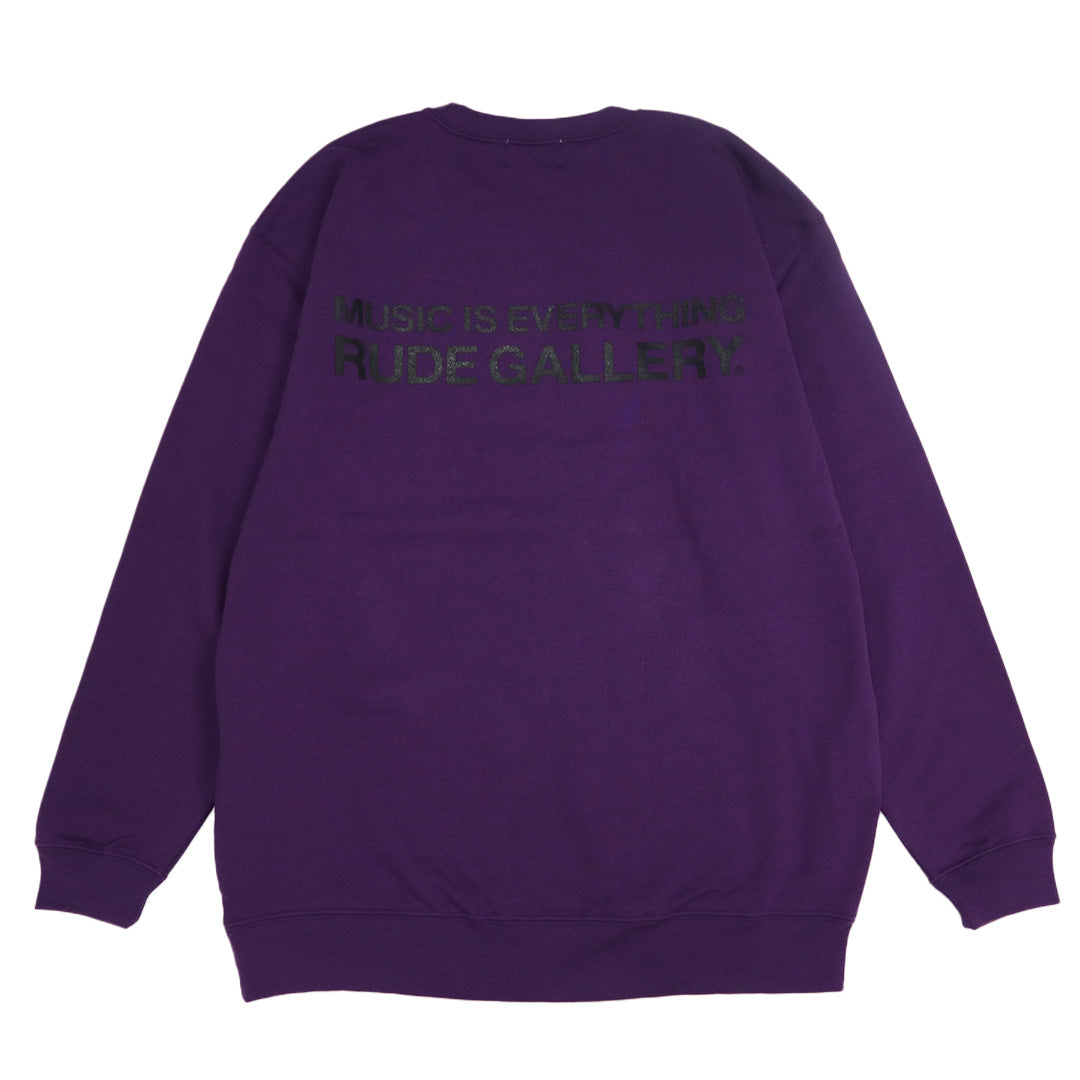 BLACK CAT BIG CREW SWEAT