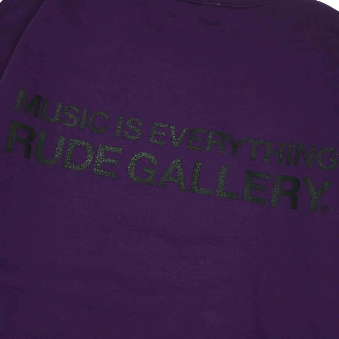 BLACK CAT BIG CREW SWEAT