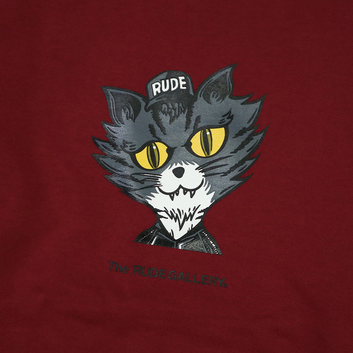 BLACK CAT BIG CREW SWEAT