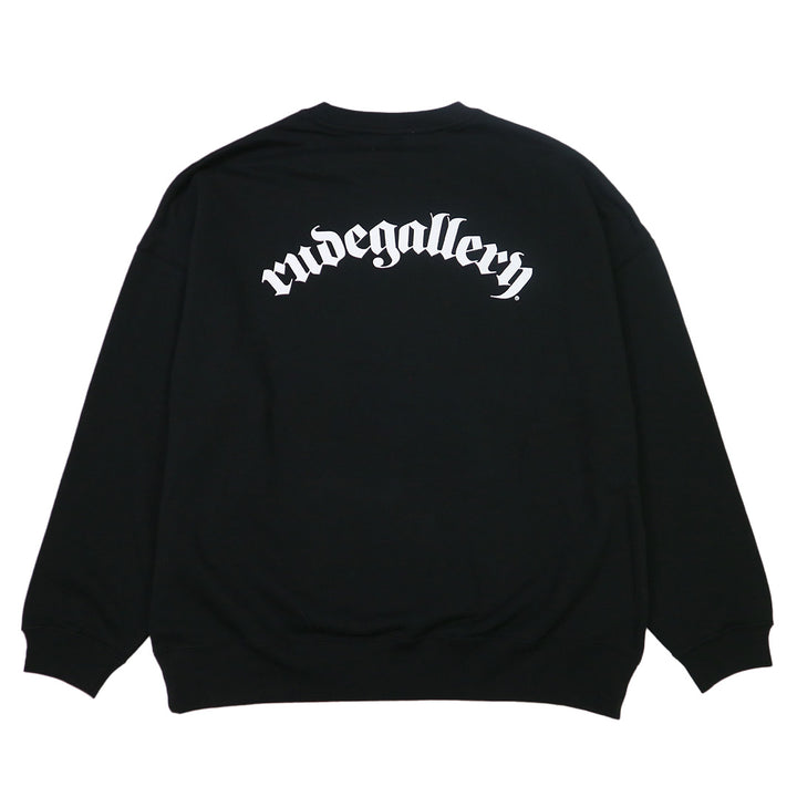 ARCH LOGO BIG CREW SWEAT