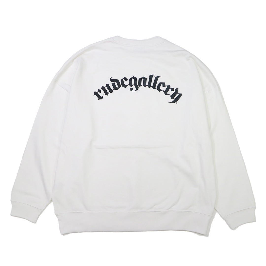 ARCH LOGO BIG CREW SWEAT