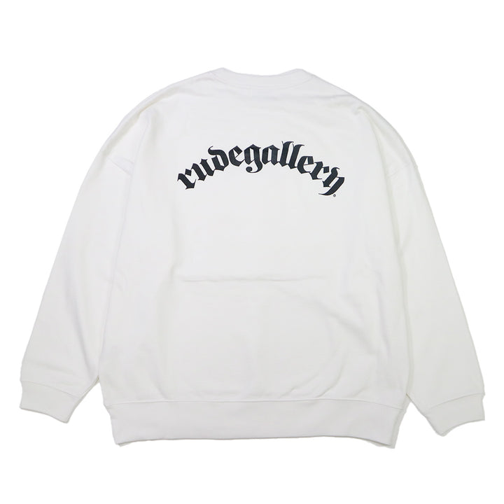ARCH LOGO BIG CREW SWEAT